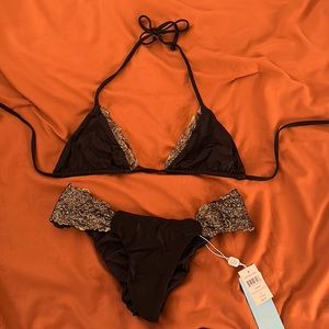 Beach Bunny Panama Animal Bikini